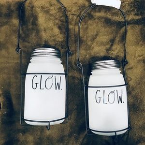 Rae Dunn Glow Jars